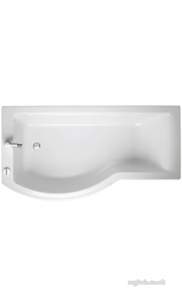 Ideal Standard Sottini Ware -  Ideal Standard Santorini Shower Bath 170 X 70 Wht Left Hand Iws Nth E700901