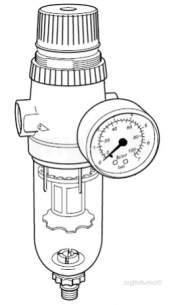 Spirax Sarco -  Spirax Monnier Ip2a Filter Reg Metal 15