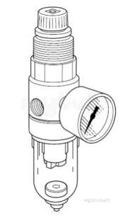 Spirax Sarco -  Spirax Monnier Mp2 Filter Regulator 8