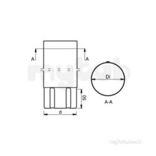 Lindab Rainwater -  Lindab Downpipe 100mm X 3m Aluzinc