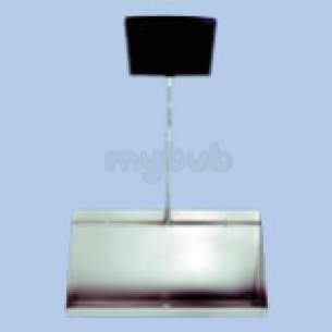 Twyfords Commercial Sanitaryware -  Vecta Ss8203 Wall Mtd Slab Urinal 2400mm Ss8203ss