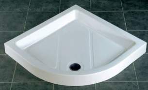 Eastbrook Showers -  30.0671 Quadrant Tray 800x1200 Left Hand White