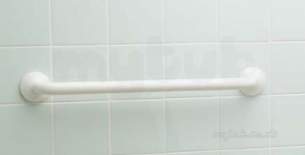 Armitage Shanks Commercial Sanitaryware -  Armitage Shanks Gen2 S6764 340mm Straight Grab Rail Wh