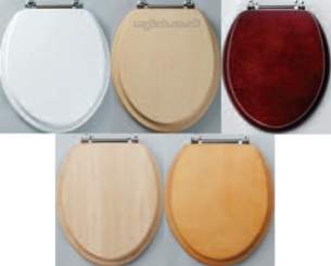 Tavistock Toilet Seats -  Strata O510s Seat-cp Std Hinge White