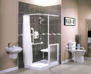 Akw Medicare Products -  17049 Sulby 1800 X 820 Tray Plus Graviity Waste
