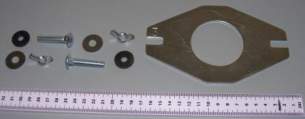 Armitage Grips Levers and Wastes -  Armitage Shanks Cc Plate-2 Inch Flat Replaces E829667 Sv91167