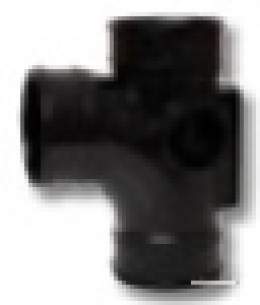 Polypipe Soil -  Access Branch 92 1/2 Deg 4in/110mm Swa09br