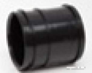 Polypipe Soil -  Pipe Coupler 4in/110mm Solvent Socket Swh16br