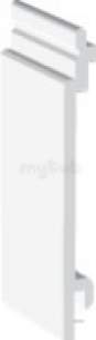Swish Facia and Soffit Boards -  125mm Tee Gee Cladding Polo Wh C310