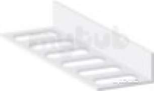 Swish Facia and Soffit Boards -  30x15mm Angle Ventilator Wh C061