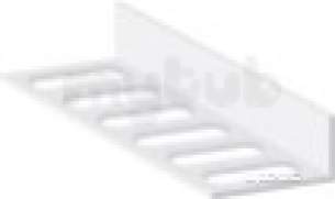 Swish Facia and Soffit Boards -  16x15mm Angle Ventilator Wh C065