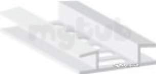 Swish Facia and Soffit Boards -  10mm Cappit/jumbo Ventilator Wh C237