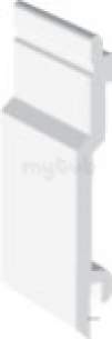 Swish Facia and Soffit Boards -  Swish 150mm Open V Cladding Wh C003 5x5m Pk