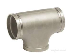 Victaulic Stainless -  Victaulic Grv 88.9 420 Ss Equal Tee 80