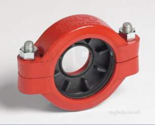 Victaulic Firelock Fittings -  Victaulic Grv 76.1x60.3 Grade E Reducing Joint