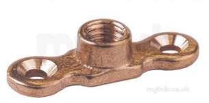 Lawtons Brass Rings -  Backplate - Female - Chrome Plated - M10