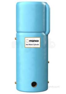 Manco Vented Copper Cylinders -  Manco 1075x450 Ind Combi Cyl 115l Pt L1b