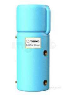 Manco Vented Copper Cylinders -  Manco 1800x450 Dir Combi 210l E7 Pt L1b