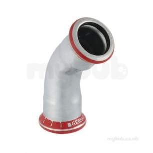 Mapress Supersize Carbon Steel -  Geberit Mps Cs 20610 45d Elbow 88.9