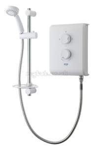 Triton Electric Showers -  Triton T70z Electric Shower 8.5 Kw White/chrome Plated