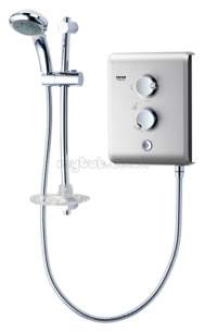 Triton Electric Showers -  Triton Shower 9.5 Kw Satin/chrome Plated