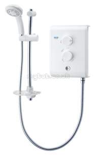 Triton Electric Showers -  Triton T80z Shower 7.5 Kw White/chrome Plated