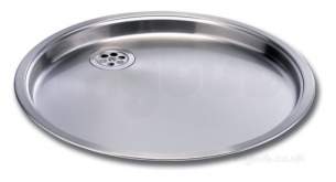 Carron Trade Sinks -  Carron Phoenix 101.0042.588 Stainless Steel Carisma Round Drainer
