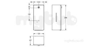 Sissons Stainless Steel Products -  Rodan Soap Dispenser Sensor Control Ir