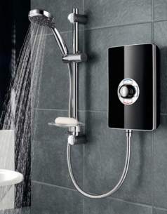 Triton Electric Showers -  Triton Aspirante 8.5kw Gloss Black