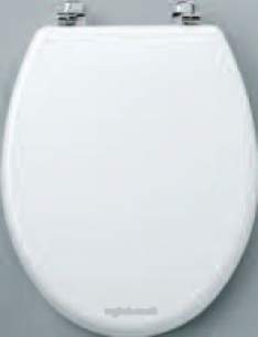 Roper Rhodes Toilet Seats -  Roper Rhodes Topaz Moulded Wood Toilet Seat Wh/ch