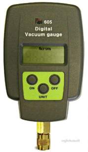 Test Products International Detectors -  Tpi 605 Vacuum Gauge Digital 25-12000m