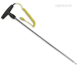 Test Products International Detectors -  Tpi Fk24m K Type Probe Contact Surface