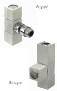 The Radiator Company Towel Warmers and Decorative Rads -  The Radiator Company Cube Straight Valves Ral