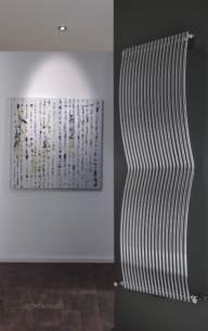 The Radiator Company Towel Warmers and Decorative Rads -  Gullwing Vertical 1485x392 Ch/nickel