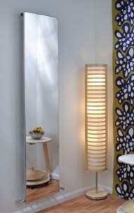 The Radiator Company Towel Warmers and Decorative Rads -  Ice Inox D H 455x1820 Brushed Steel
