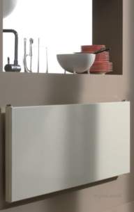 The Radiator Company Towel Warmers and Decorative Rads -  Ice 2020 X 605 Single Horizontal White