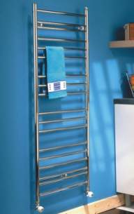 The Radiator Company Towel Warmers and Decorative Rads -  The Radiator Company Iris 805x520 Stainless Steel