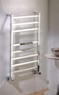 The Radiator Company Towel Warmers and Decorative Rads -  Oxford Towel Rail 857 X 520 Chrome
