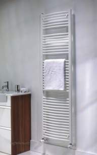 The Radiator Company Towel Warmers and Decorative Rads -  The Radiator Company Poppy 1650 X 450 White