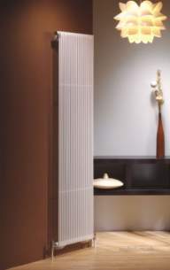 The Radiator Company Towel Warmers and Decorative Rads -  Trc 13 Single Vertical 1000 X 584 White