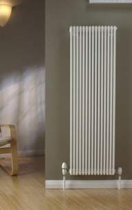 The Radiator Company Towel Warmers and Decorative Rads -  Trc 16 Double Vertical 1810 X 228 Ral