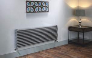 The Radiator Company Towel Warmers and Decorative Rads -  Trc 25 Double Horizontal 368x1400 White