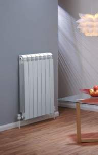 The Radiator Company Towel Warmers and Decorative Rads -  The Radiator Company Vox 590 X 80 White