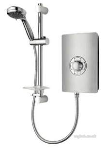 Triton Electric Showers -  Triton Aspirante 8.5kw Brushed Steel