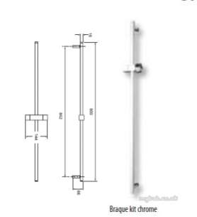 Triton Non Electric Products -  Triton Braque Kit Chrome Aspbrarr