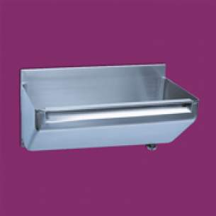 Pland Catering Sinks and Stands -  Pland 1600mm Htm64 Surgeons Scrub Up Trough Rh