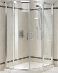 Twyford Outfit Total Install Showers -  Twyford Geo6 Offset Quadrant 1200 X 800 G68000cp Pack