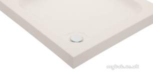 Just Trays Ultracast Trays -  Ultracast 800 X 700 0-ups Shower Tray Perg