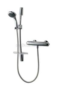 Triton Non Electric Products -  Triton Tyne Thermo Bar Mixer C/w Kit Cp
