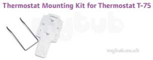 Uponor Underfloor Heating -  Ucs Radio T-75 Mounting Kit White